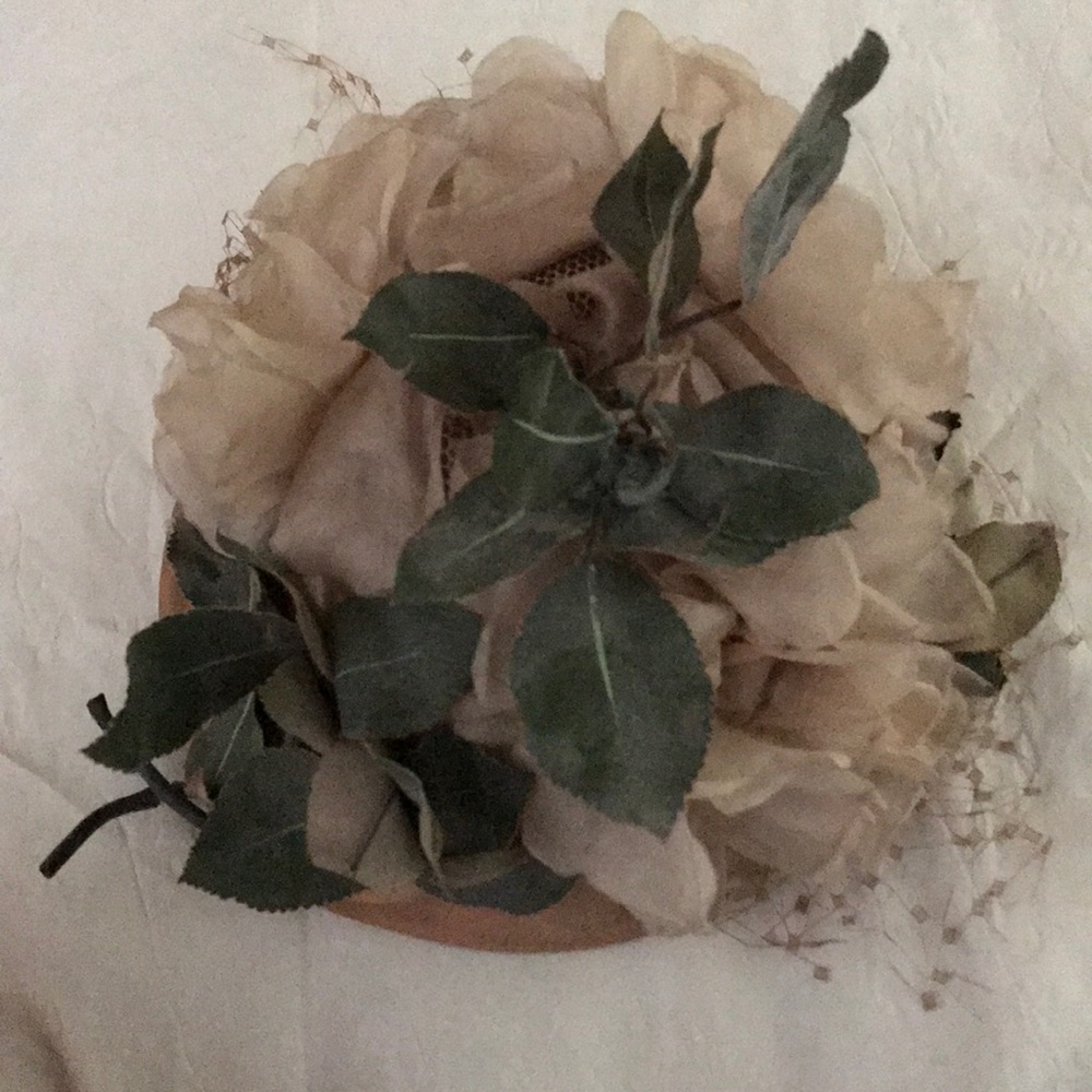 Vintage 1950’s Silk Flower Woman’s Hat